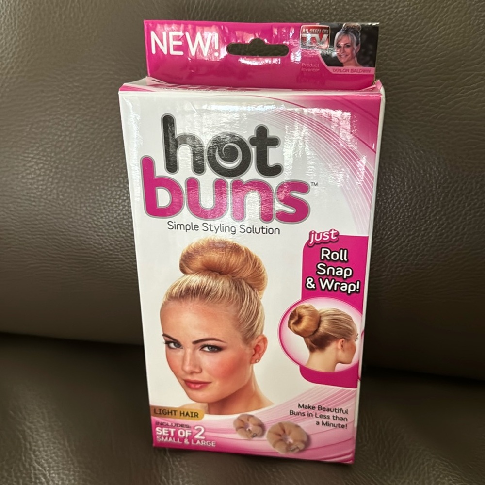Hot buns simple styling solution set of 2